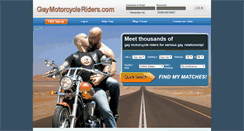 Desktop Screenshot of gaymotorcycleriders.com
